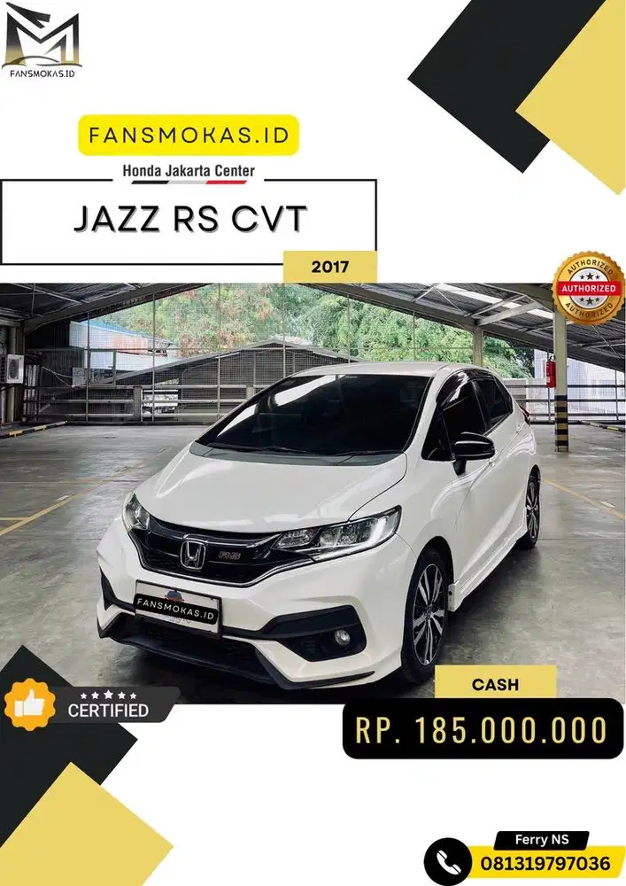 Honda Jazz RS CVT 2017