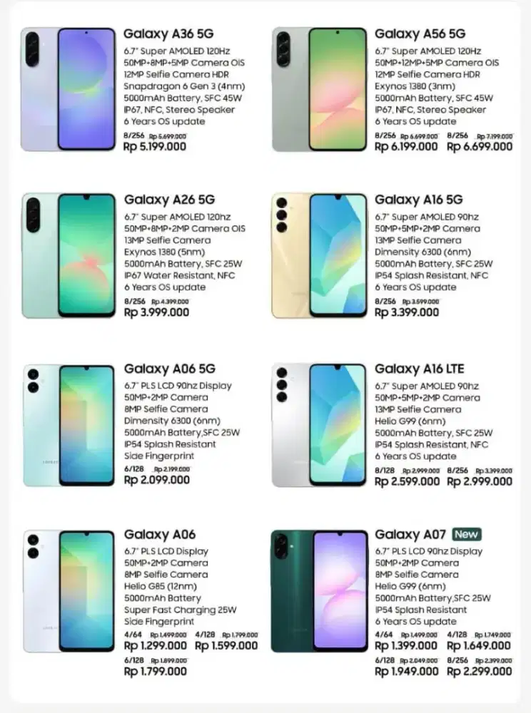 PROMO HP SAMSUNG, BISA DICICIL TANPA DP DAN BUNGA 0%