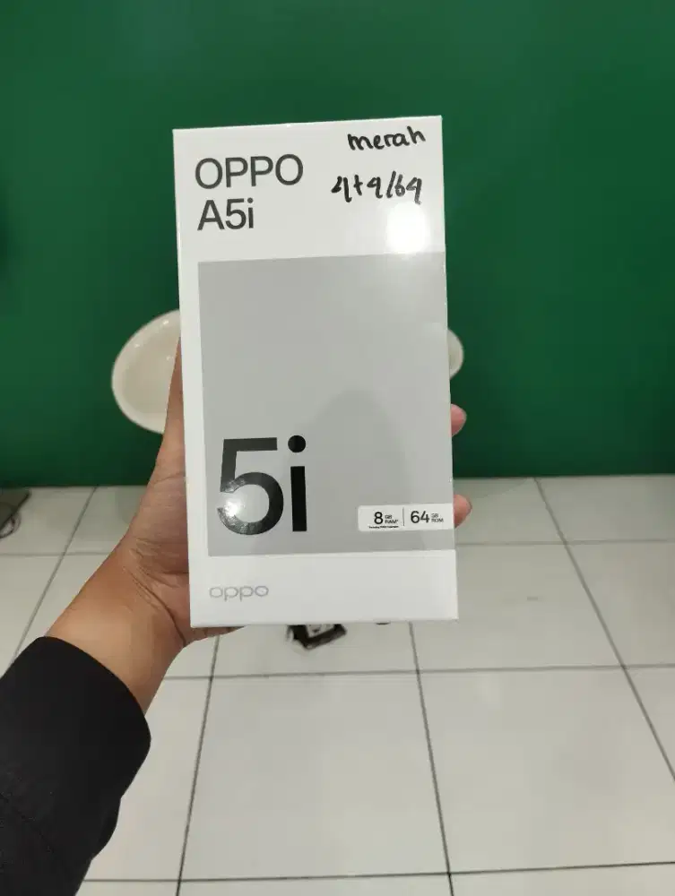 Oppo A5i ram 4/64 garansi resmi