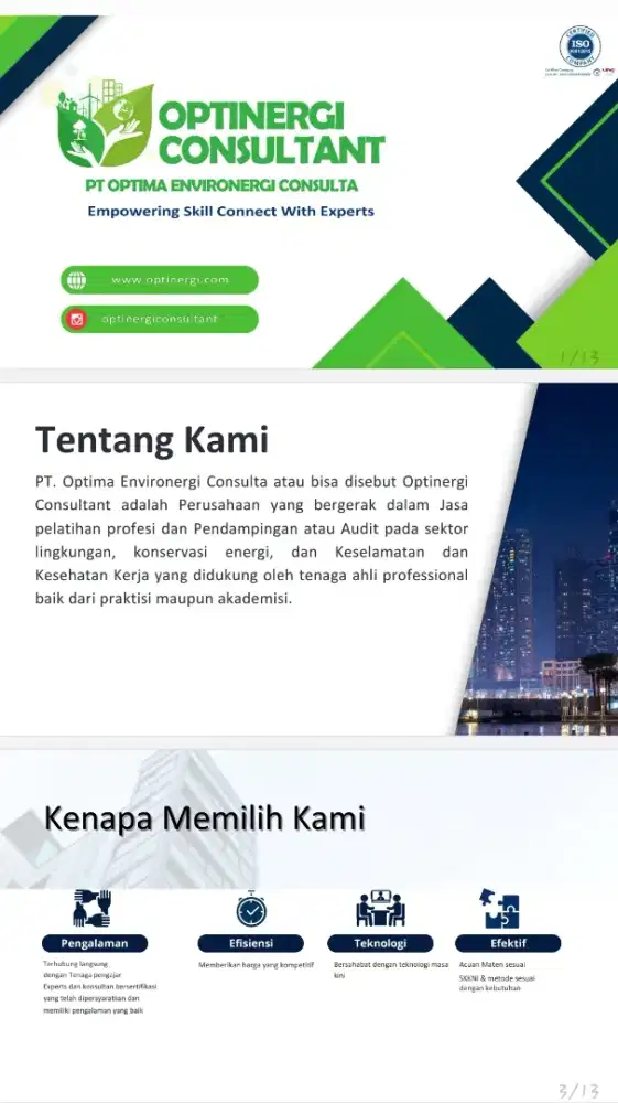 PELATIHAN SERTIFIKASI BNSP