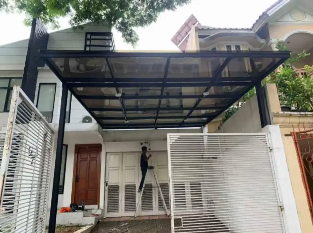 Pemasangan kanopi bajaringan