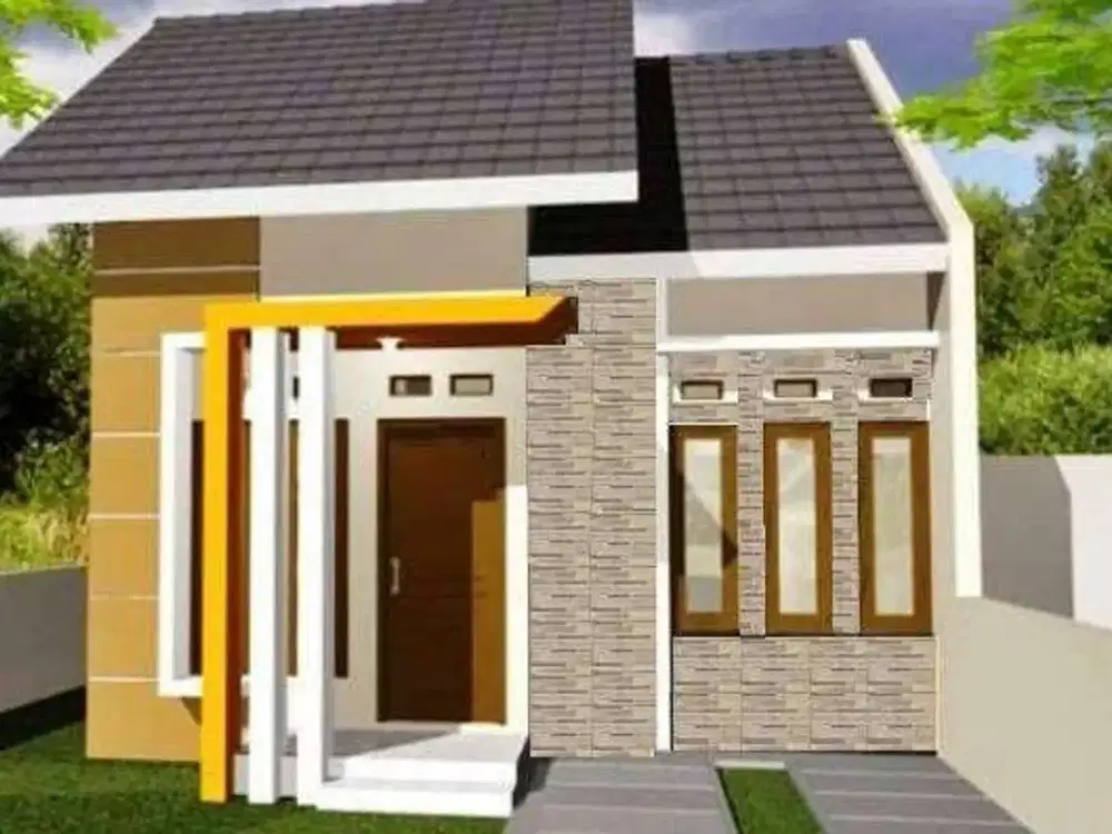 rumah ready diperumahan syariah tanpa bank harga murah