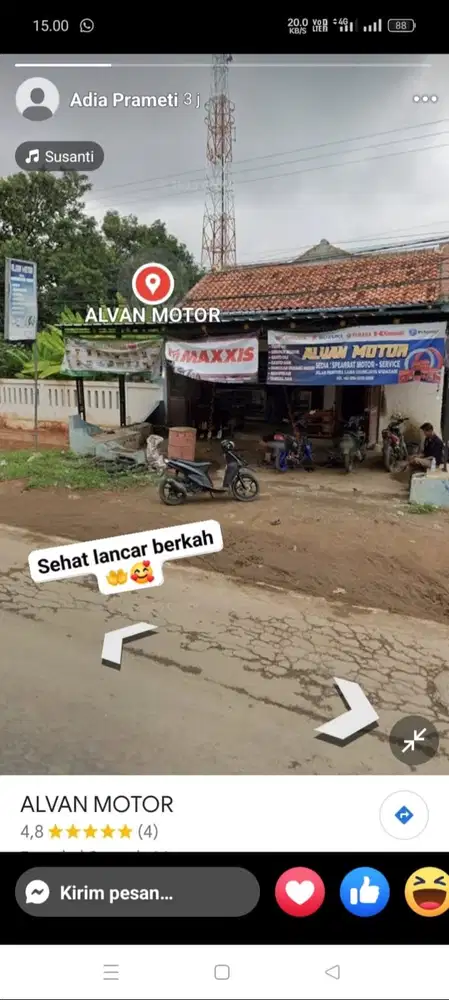 Ruko dijual/dikontrakan