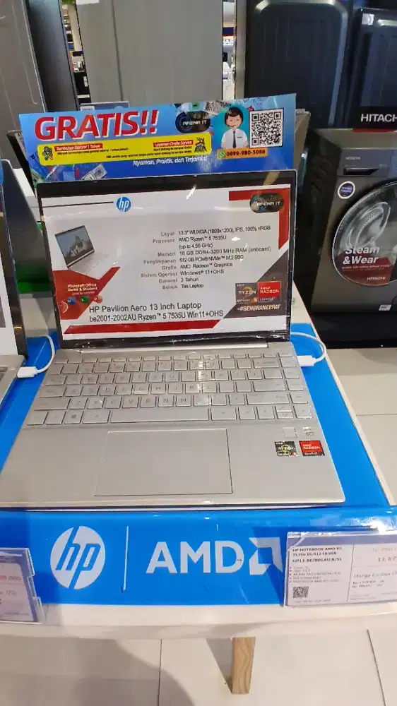 LEPTOP HP NOTEBOOK AMD R5