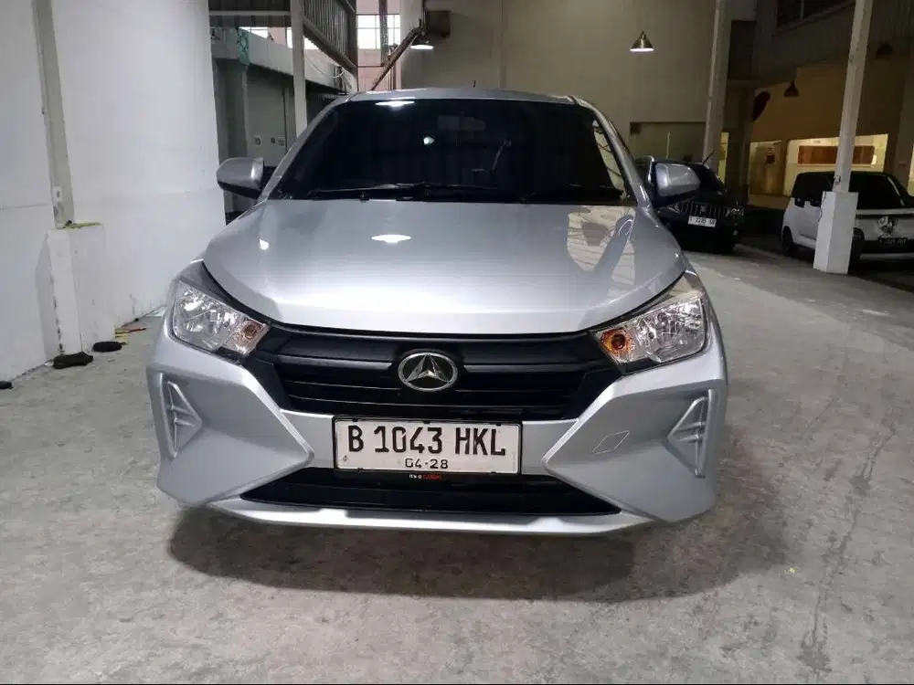 Daihatsu Ayla 1.0 X AT 2023 Silver PPREMIUM B1043HKL