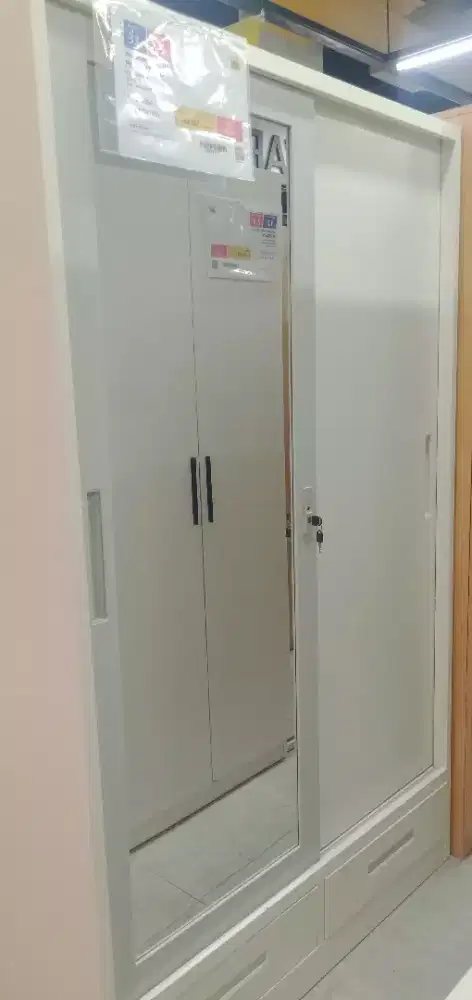 WARDROBE METAL 120-1 HIZA CICILAN DP 0%