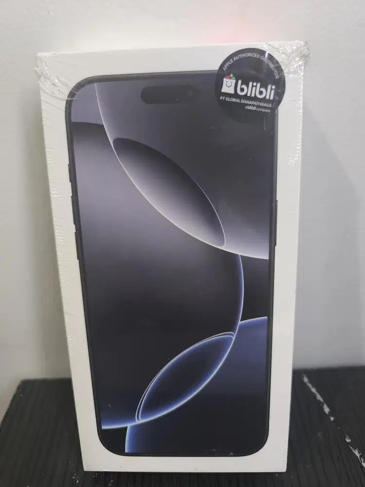 Iphone 16 promax 256gb black titanium new