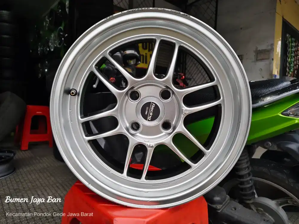 Velg RPF1 pro racing R15 4x100 untuk vios jazz brio jazz agya ayla