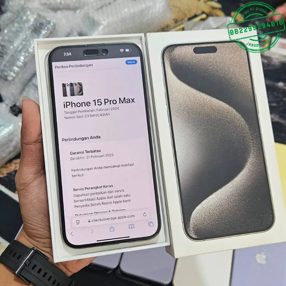 Iphone 15 pm 256gb natural ibox