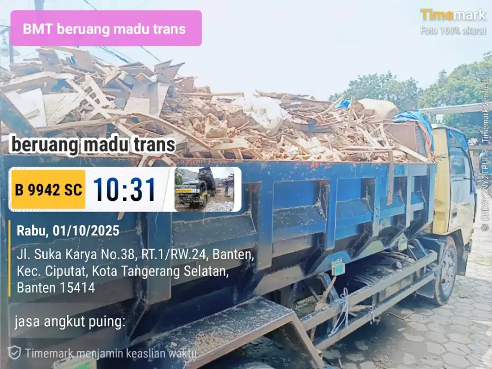 Jasa pembersihan puing gedung dan bongkaran