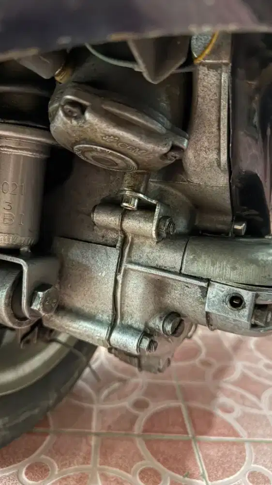 Vespa excel stater tangan