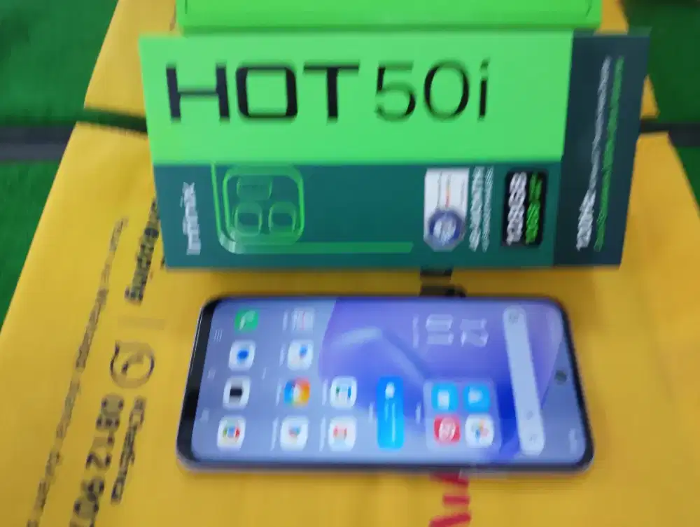 Infinix hot 50 i ram 6/128 GB mulus no minus lengkap normal