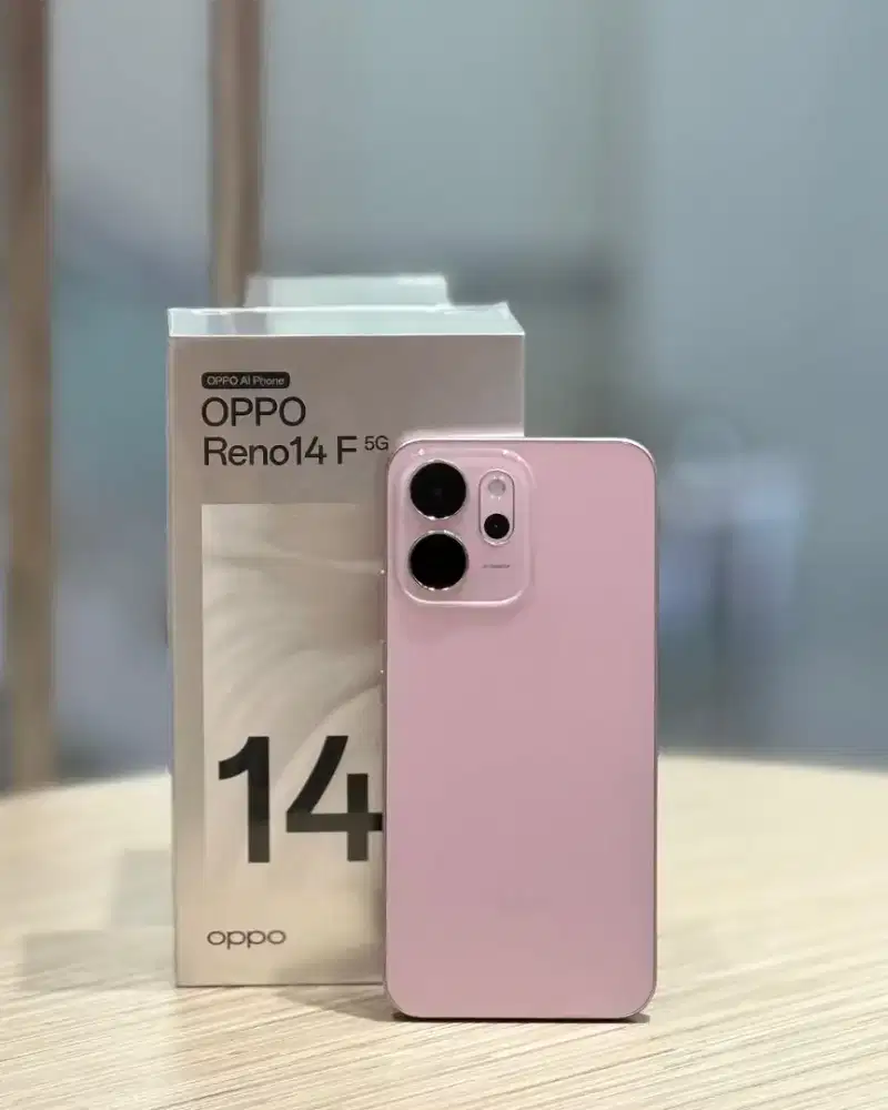 OPPO RENO 14F 5G KREDIT SYARAT KTP AJA