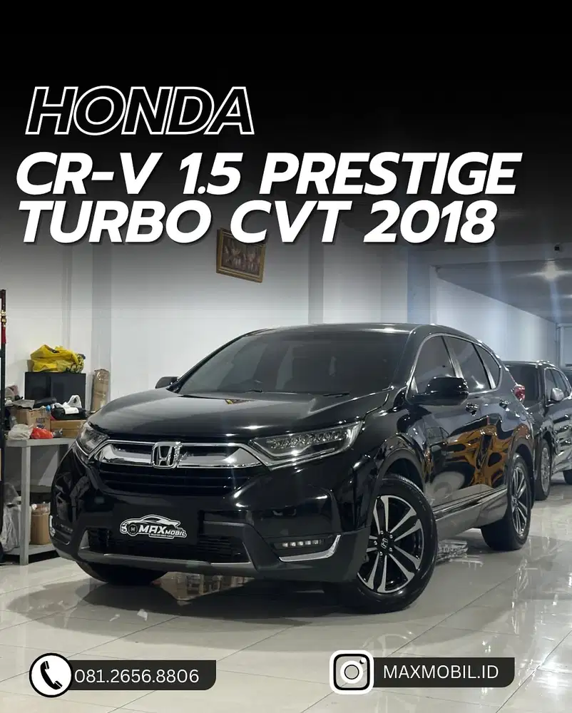 [DP 55JT‼️] HONDA CRV 1.5 T PRESTIGE CVT 2018 pemakaian 2019 CR-V