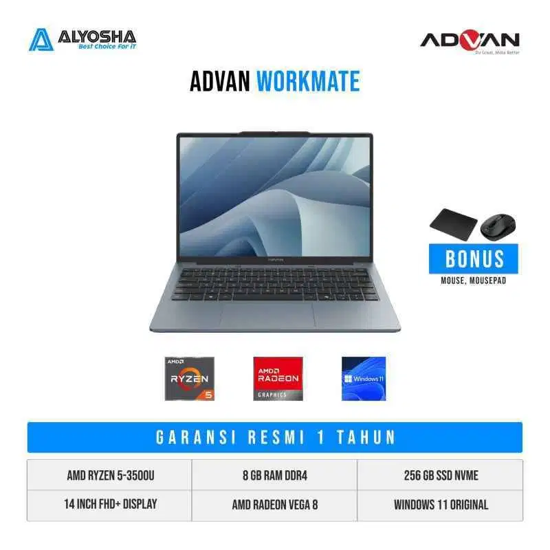 Laptop Advan WORKMATE R5