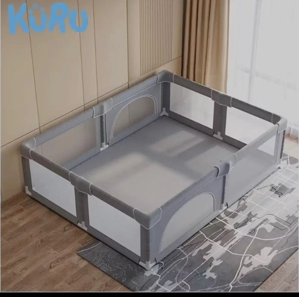 Playpen kuru , pagar bayi aman anak