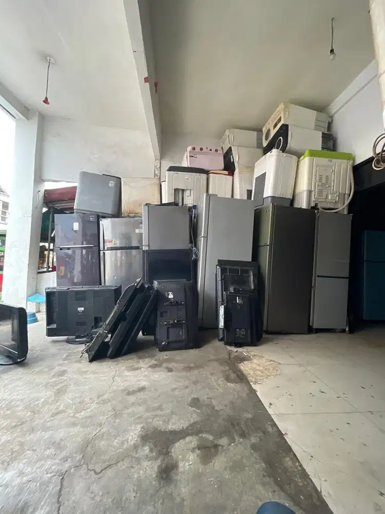 Menerima barang rongsokan tv ac kulkas besi