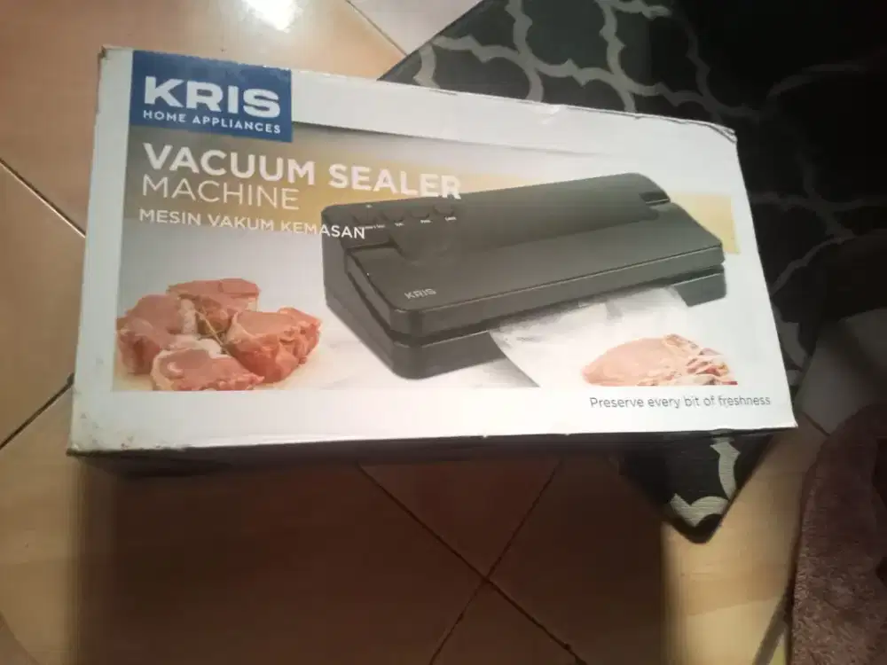 Vacum Sealer/mesin vacum kemasan merk kris