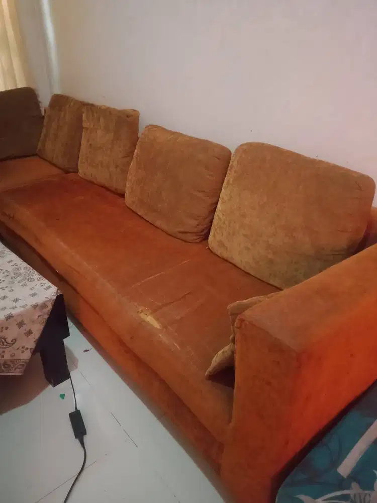 Sofa besar untuk 6 dewasa ( bisa lebih ) hanya 400ribu