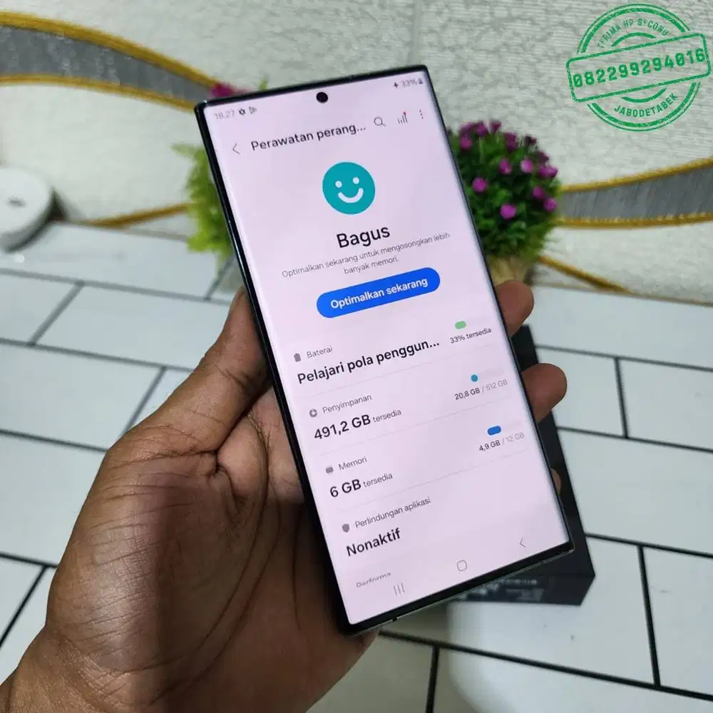 Samsung note 20 ultra 256gb sein lengkap ori mulus