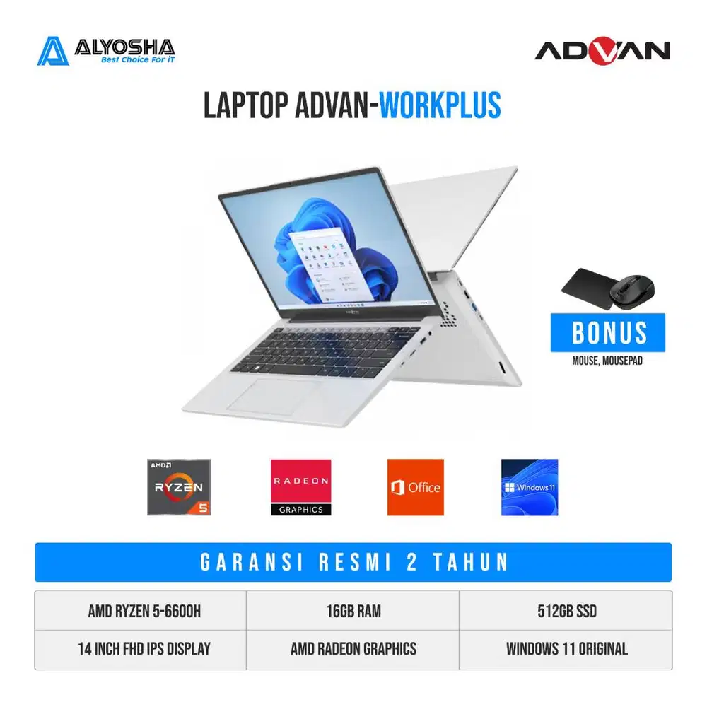 Laptop Advan WorkPlus R5