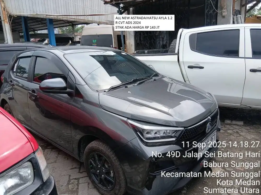 DIJUAL ALL NEW ASTRADAIHATSU AYLA 1.2 R CVT ADS 2024 STNK ADA