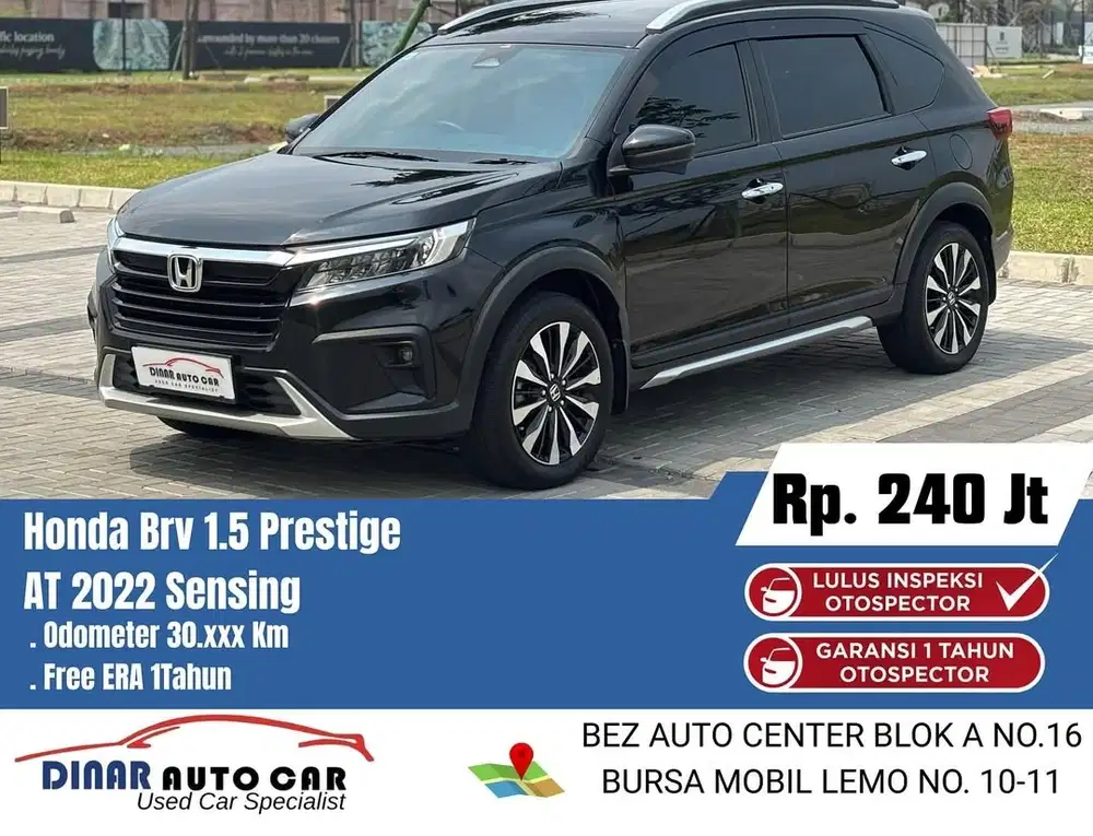BRV Prestige Sensing 2022 Matic Km 32Rb Warenty 1Th 45Jt *Dinar Auto*