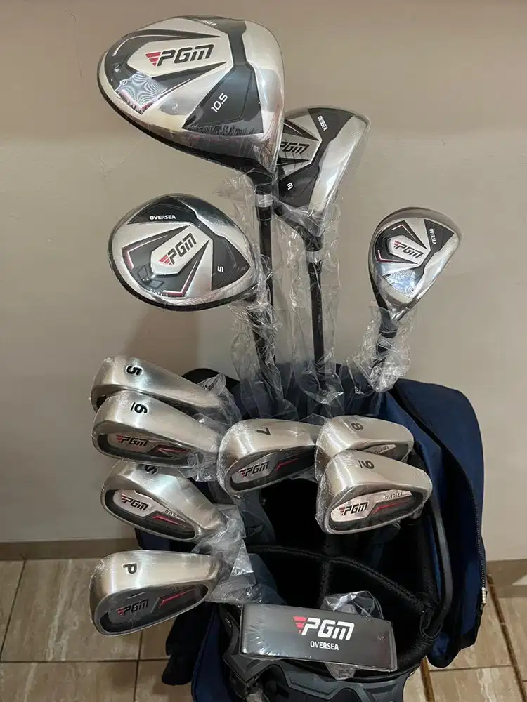Jual Rugi! Baru Fullset Stick Golf PGM OVERSEA dan Tas Golf
