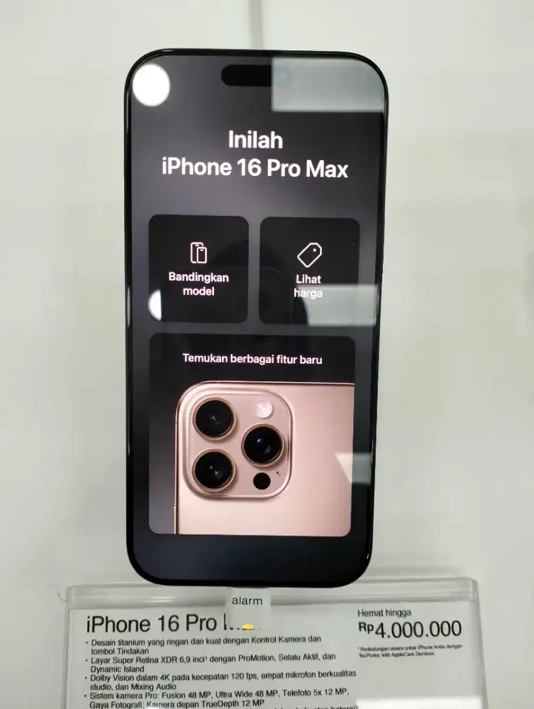 Promo cicilan Iphone 16 Promax