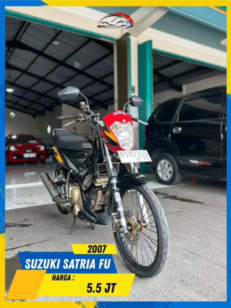 SUZUKI SATRIA FU 2007 MURAH POLL MASZEEHH HIKMAH MOTOR KEPUH MALANG