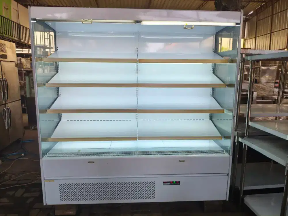 Open Chiller Merk Gea Type BS-2080 Uk 192x77x195 harga 13,5jta