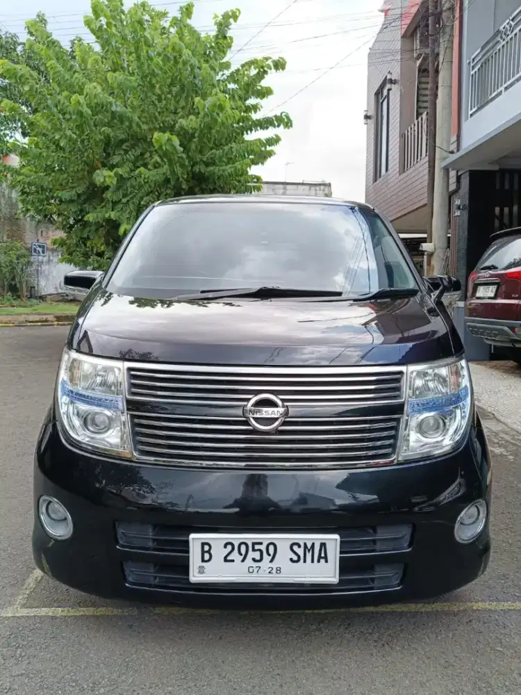 Nissan Elgrand 2008 HWS 2.5 Automatic ( Black Leather )
