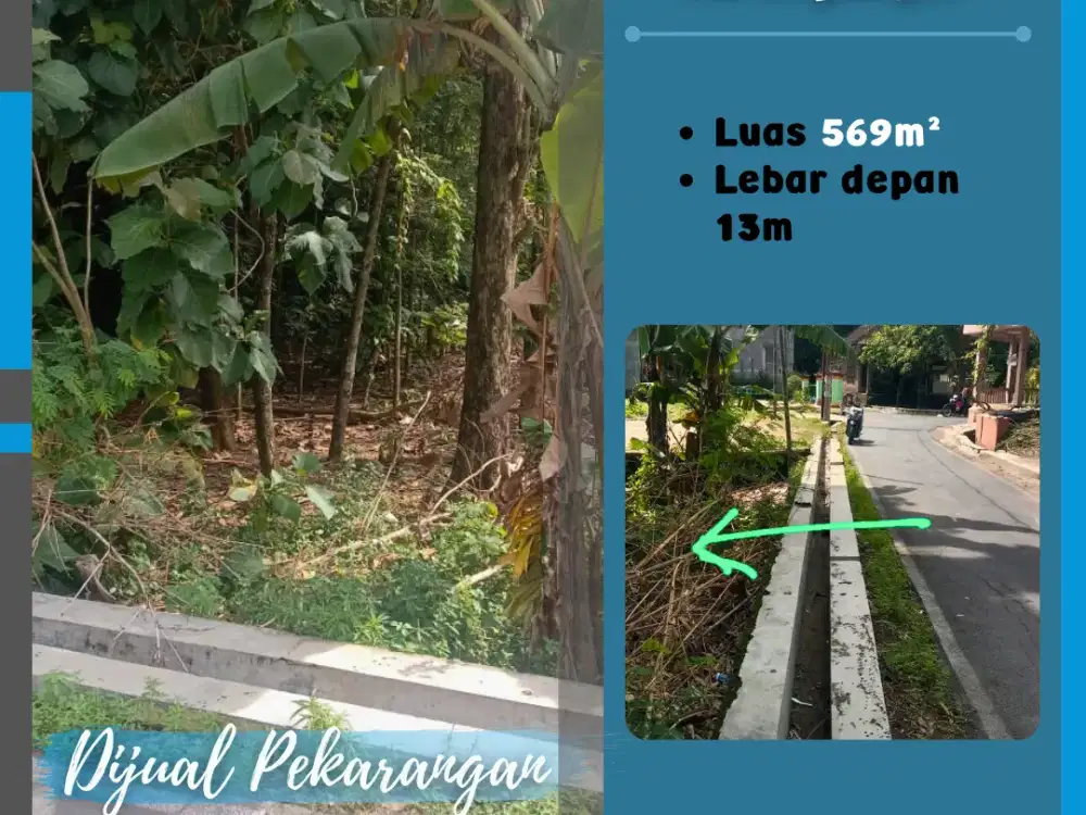 Tanah Pekarangan Lokasi Pulosari Kebakkranmat