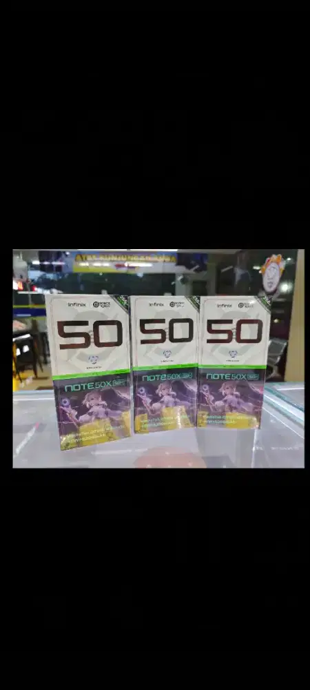 Infinix note 50X 5G plus 8/256
