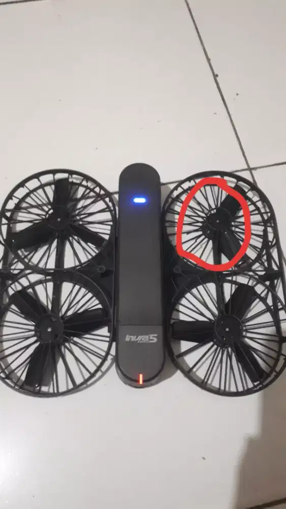 Drone Brica Invra 5 Alpha minus Baling baling patah 1