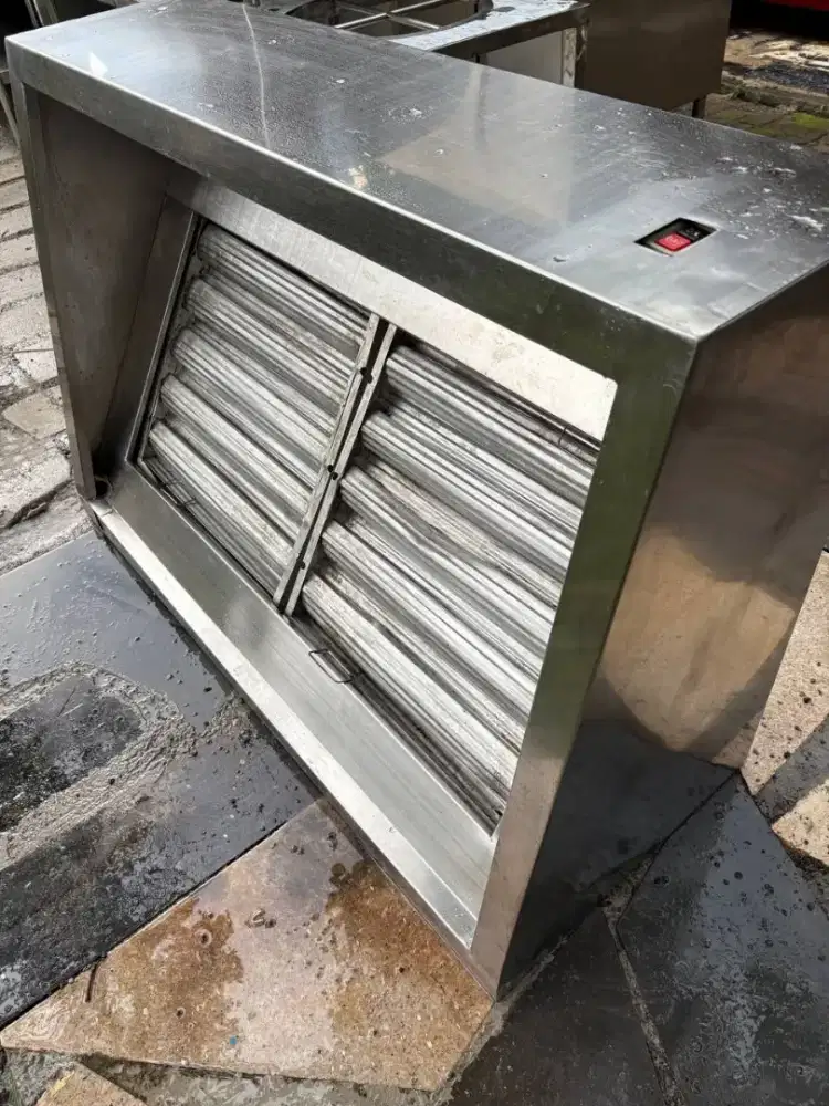 hood + filter 
ukuran 120x48x80
harga 2,7jt