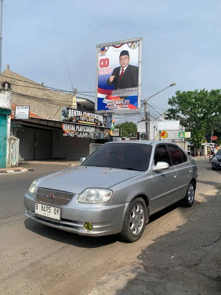 Hyundai Avega 1.5 GL MT th 2007 plat B Bekasi pajak isi lengkap