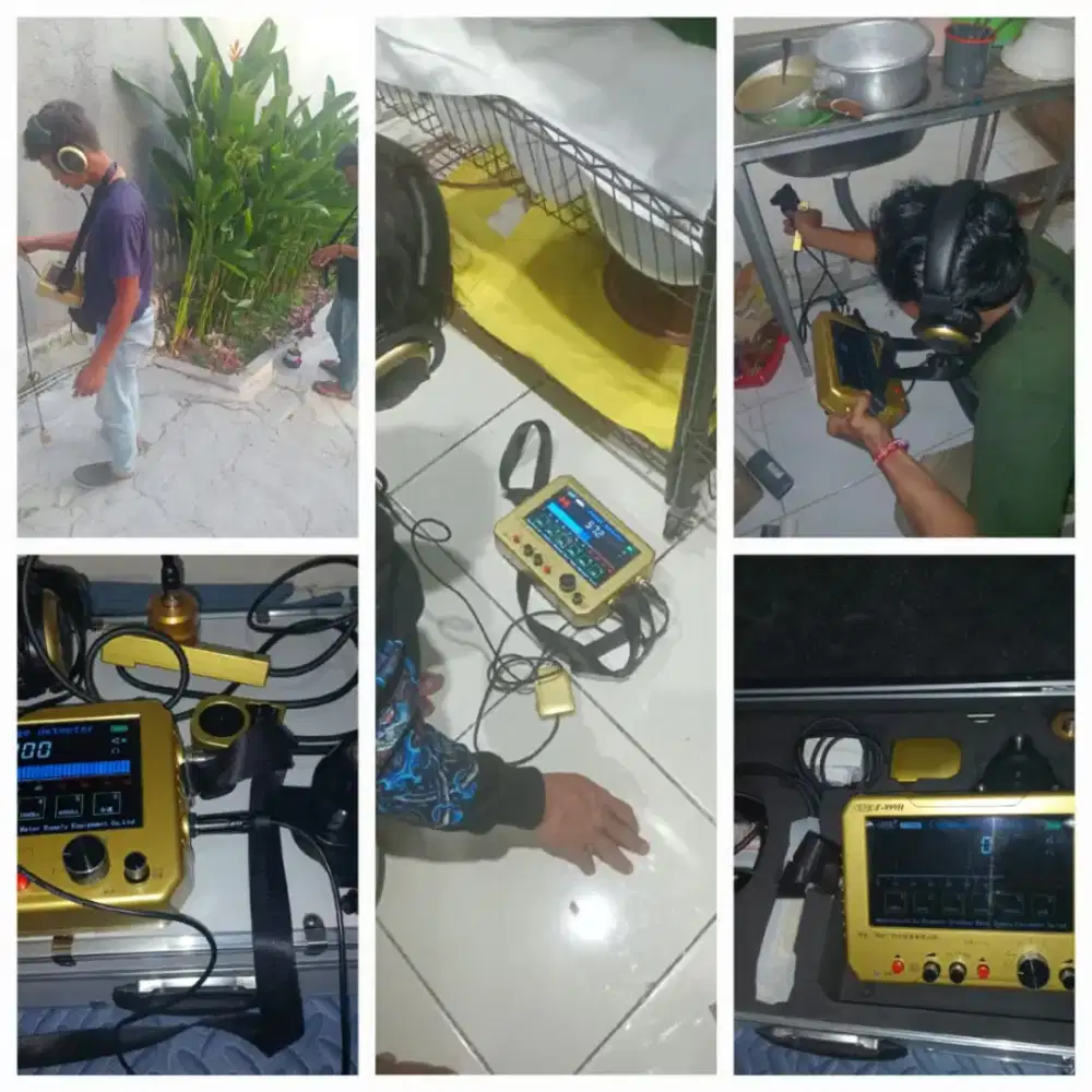 Jasa deteksi kebocoran pipa akurat 100%