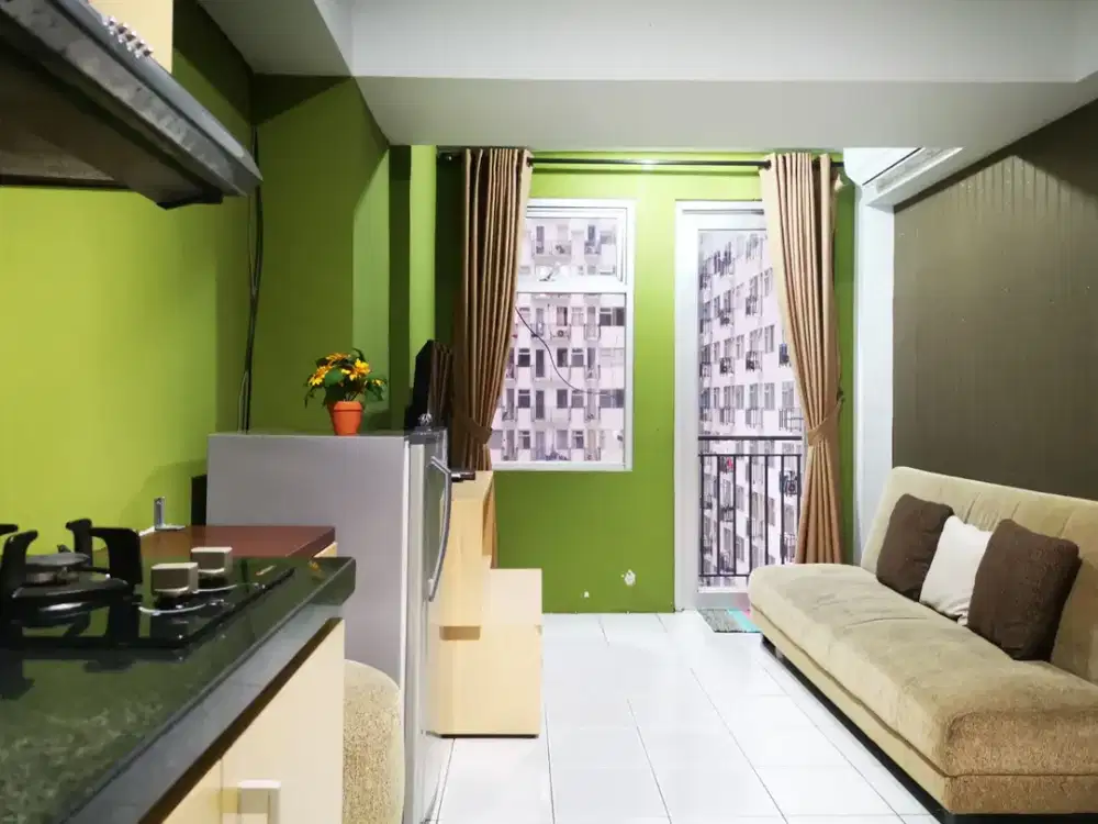 Sewa bulanan 2BR ini lagi turun harga nih guys