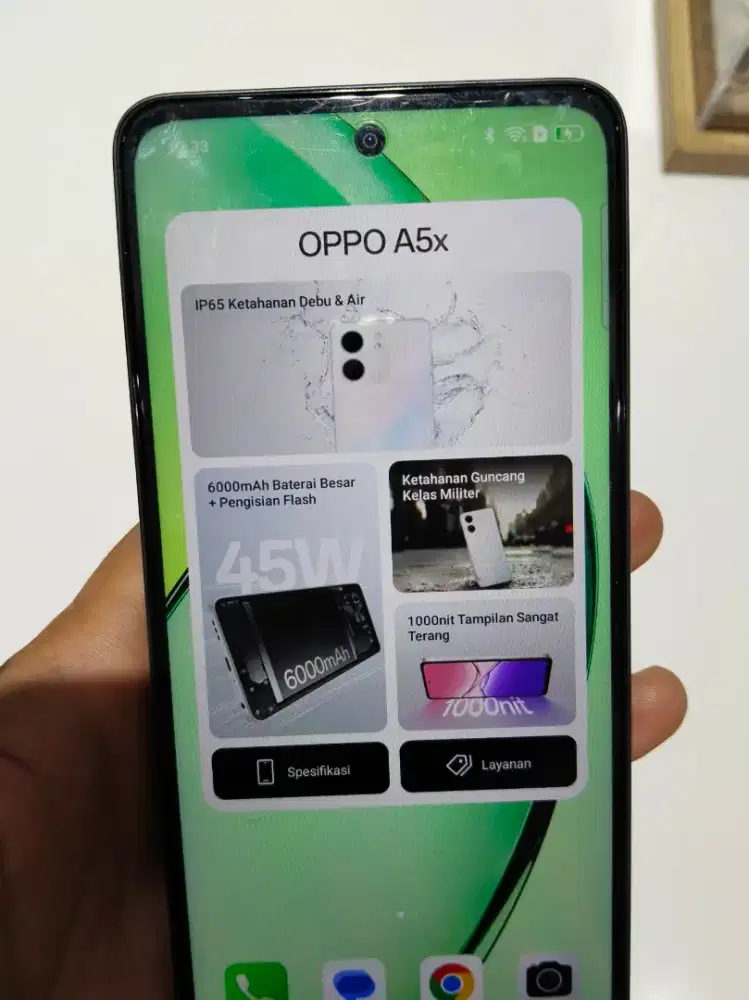 Promo HP oppo A5x ram 8 internal 256 gb promo cicilan hanya pakai KTP
