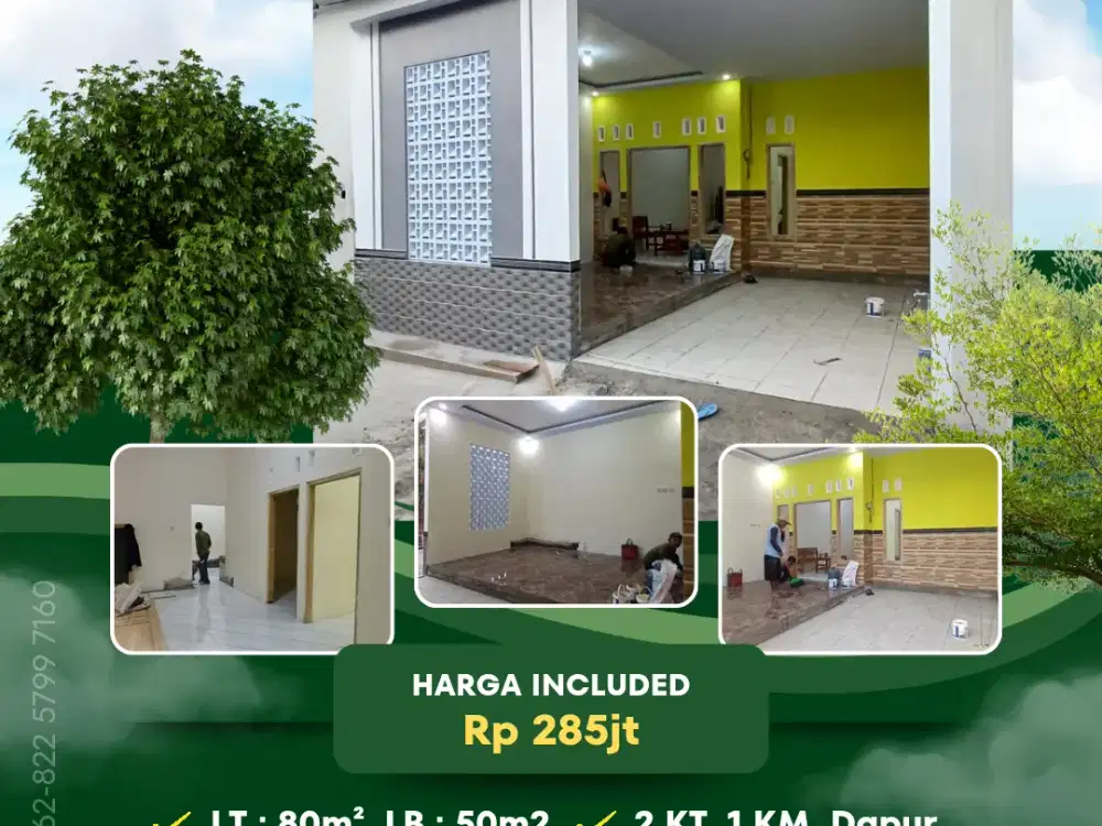 Rumah Baru Siap Huni Dekat Sarana Prasarana Kota Madiun