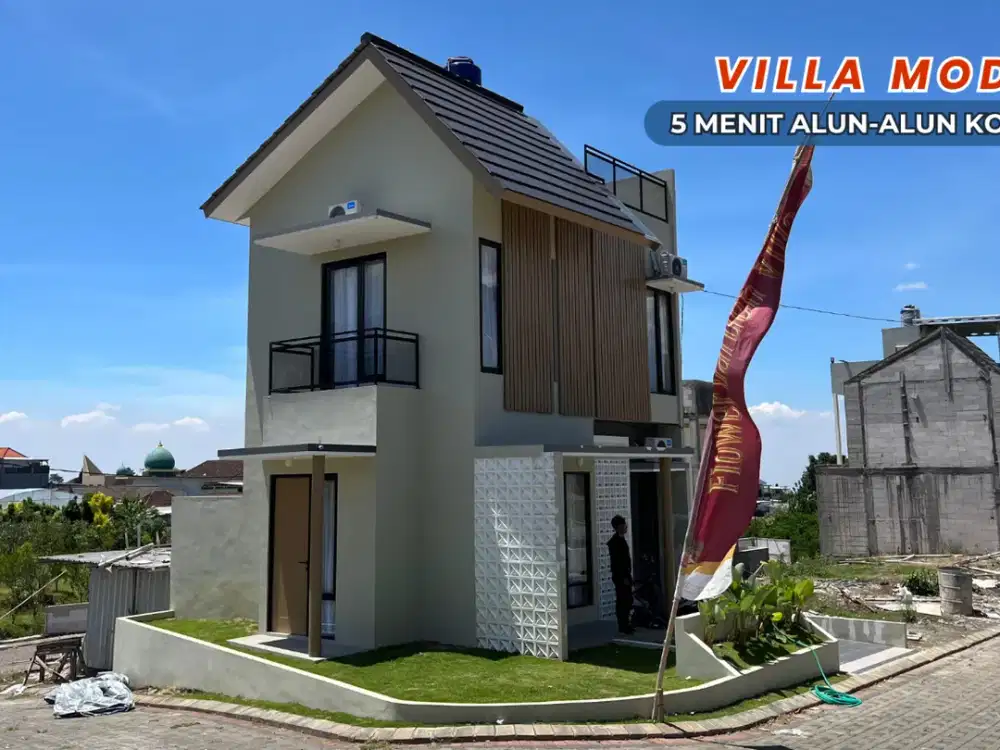 Villa Strategis di Batu Malang Dekat Alun-Alun, View Pegunungan
