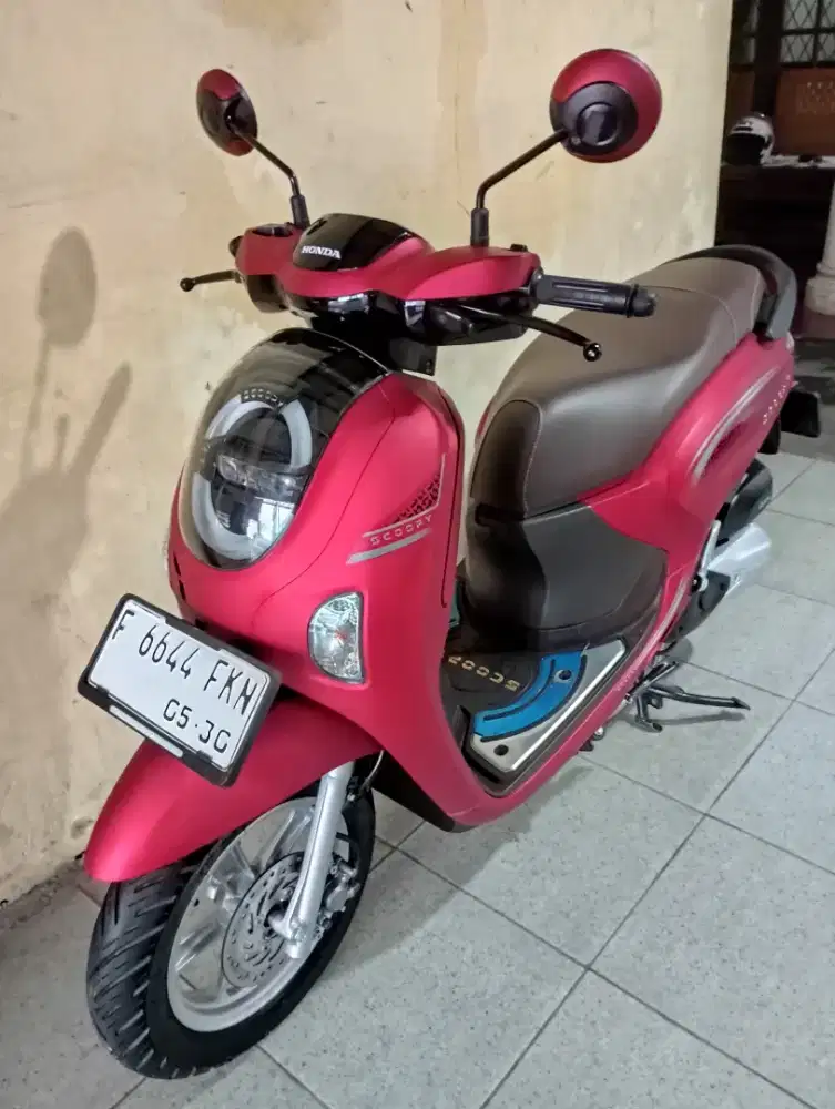 KM 1500 HONDA SCOOPY STYLISH 2025 KONDISI SEPERTI BARU