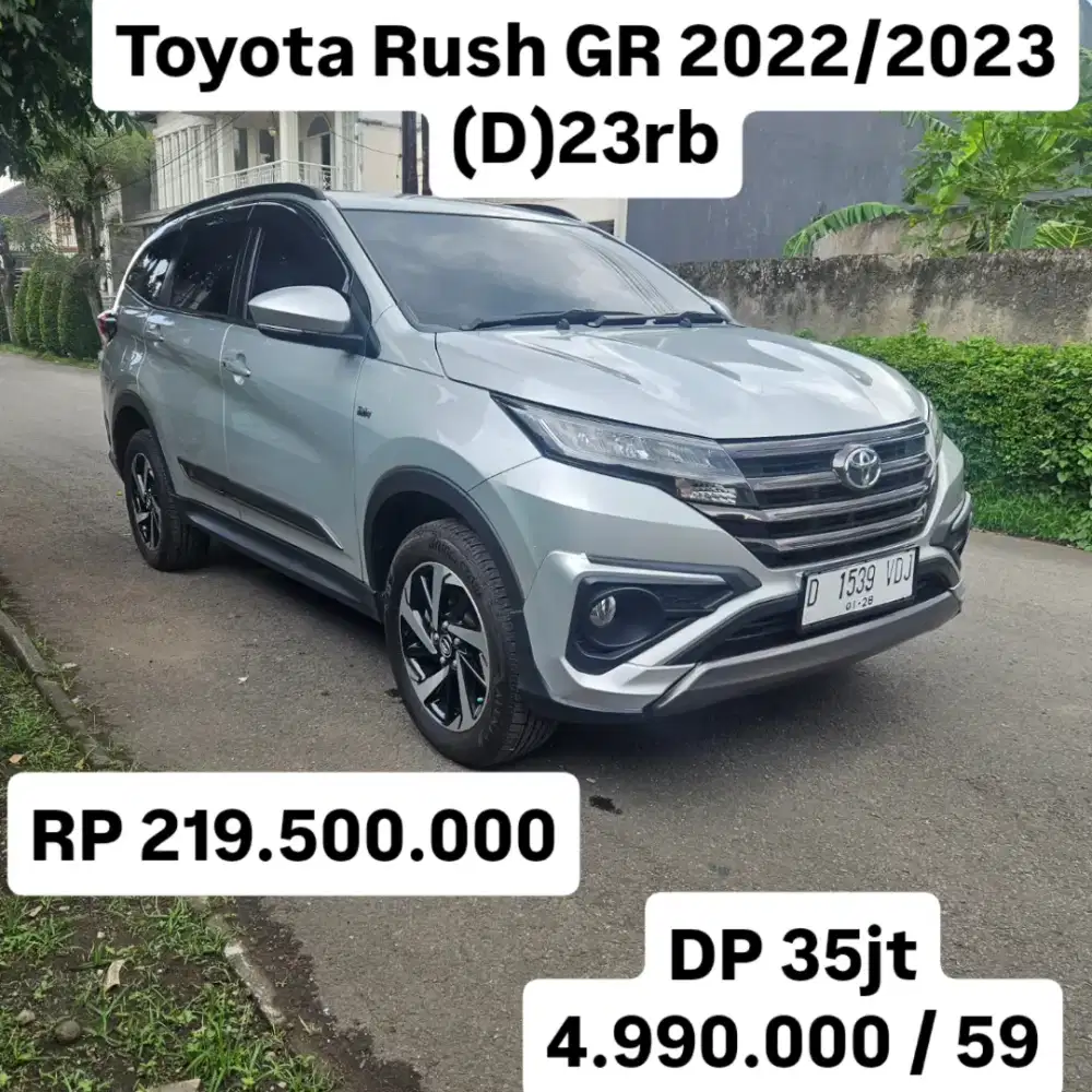 Antik KM 20rban.. Toyota Rush GR AT 2022/2023 (D)