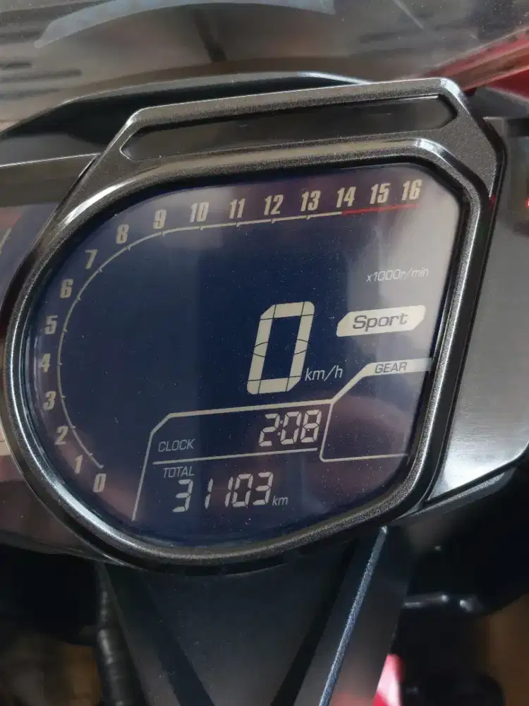GRESS HONDA CBR 250RR tahun 2016 KM 31rb