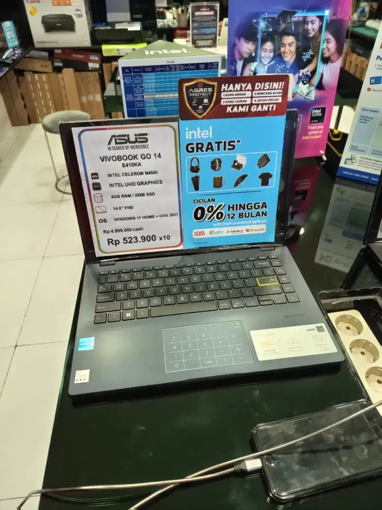 KREDIT LAPTOP ASUS VIVOBOOK 14 PAKE PROMO SPESIAL O% HOME CREDIT
