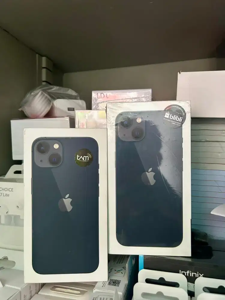 iphone 13 128gb new garansi resmi (bisa kredit)