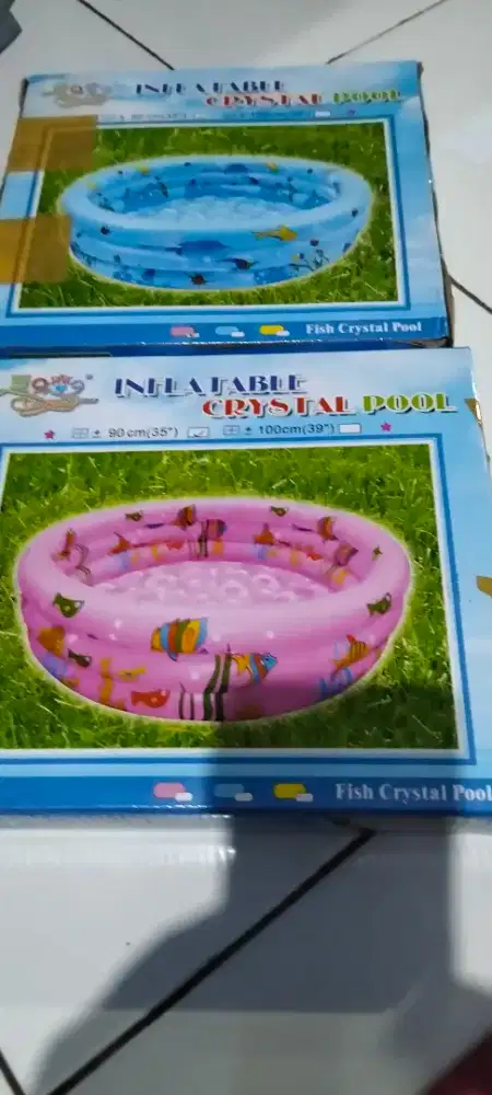 Kolam mainan anak ukuran 110 cm dan 90 cm 
Kondisi baruu