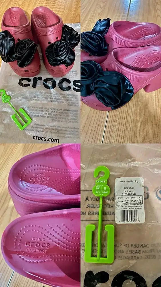 Crocs Siren Rosette Ori Uk 36-37
