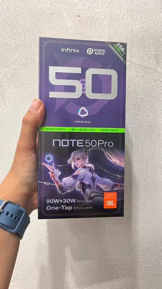 Infinix Note 50 Pro 8/256 Hp Gaming Barang Segel Box , Garansi Resmi